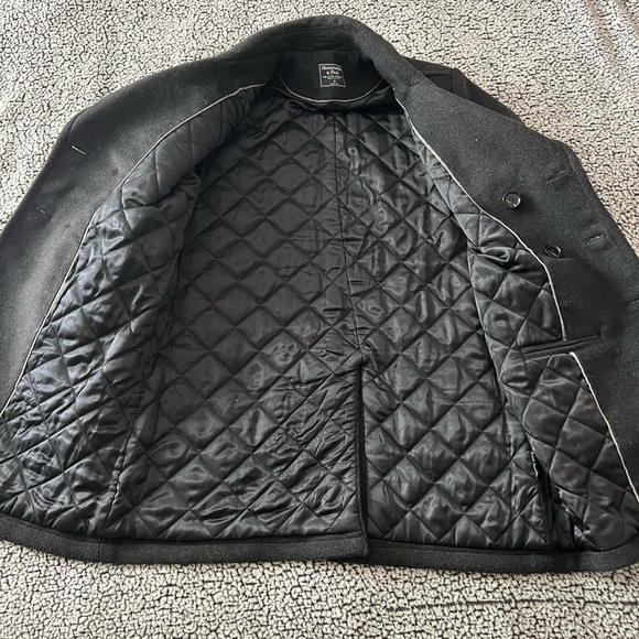 Abercrombie & Fitch Pea Coat, Wool Blend, Size Medium - Picture 3 of 5